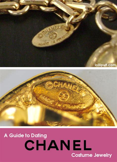 chanel oval stamp on back of jewelry|Chanel jewelry hallmarks.